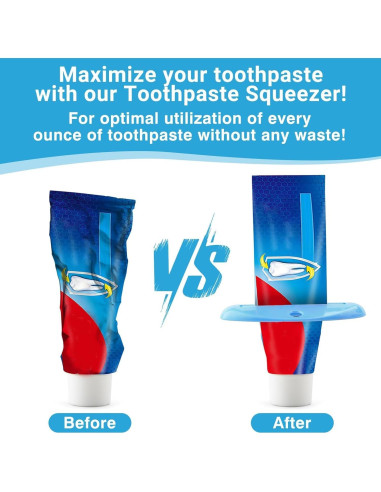 Tapas de Pasta de Dientes Autocerradas Tilcare - 6 Unidades