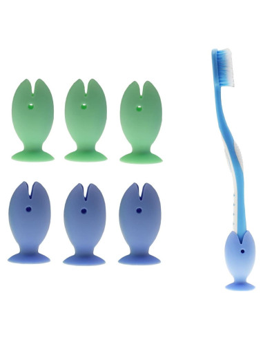 Estuche de Silicona para Cepillo de Dientes N/C 6 Piezas
