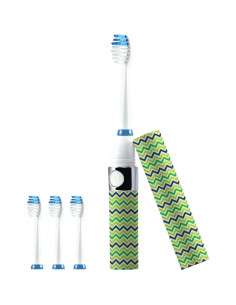 Cepillo de dientes sónico Pursonic S53 portátil verde 22000 RPM 2