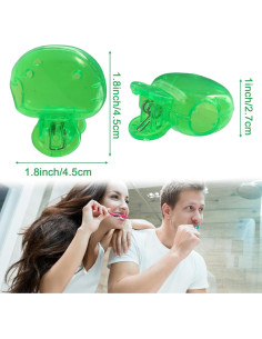 Funda de Cepillo de Dientes PKRFCJ - 8 Piezas, Colores Variados 2