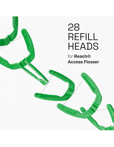 Hilo Dental Reach UltraClean Accesorios Menta 28 Cabezas