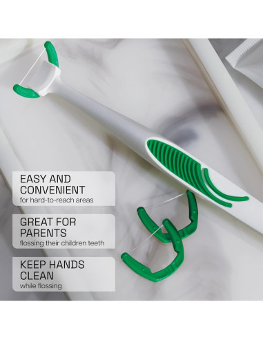 Hilo Dental Reach UltraClean Accesorios Menta 28 Cabezas