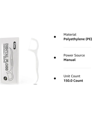 Hilo Dental Ur-Excellent 150 Unidades Envueltos Individualmente