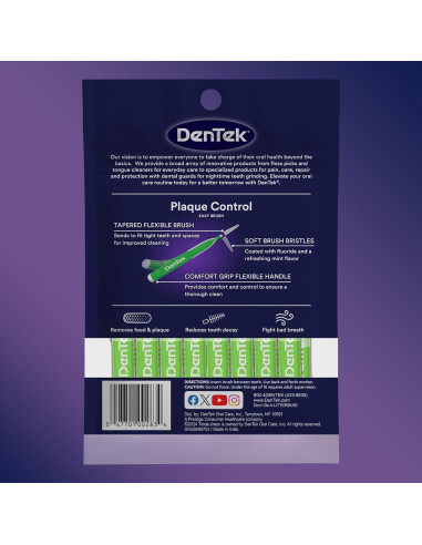 Limpiadores Interdentales DenTek Easy Brush 48 Unidades