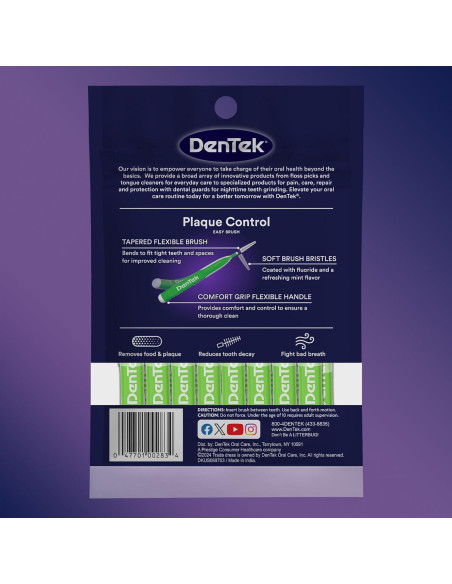 Limpiadores Interdentales DenTek Easy Brush 48 Unidades