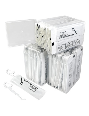 200 Palillos de Hilo Dental EYX Formula - Portátiles y Higiénicos