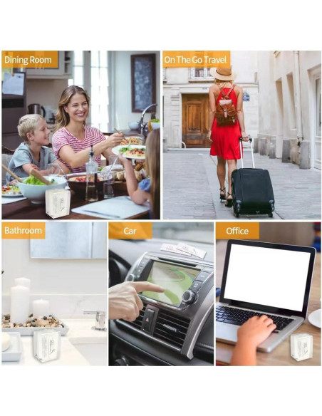 200 Palillos de Hilo Dental EYX Formula - Portátiles y Higiénicos