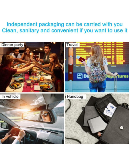 200 Palillos de Hilo Dental EYX Formula - Portátiles y Higiénicos