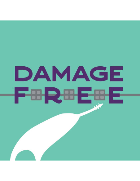 Flossers Ortodónticos Platypus para Brackets - 40 Unidades