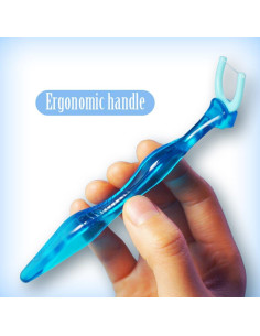 Kit Limpiadores Dentales T.Smile con 1 Mango y 100 Recargas 2