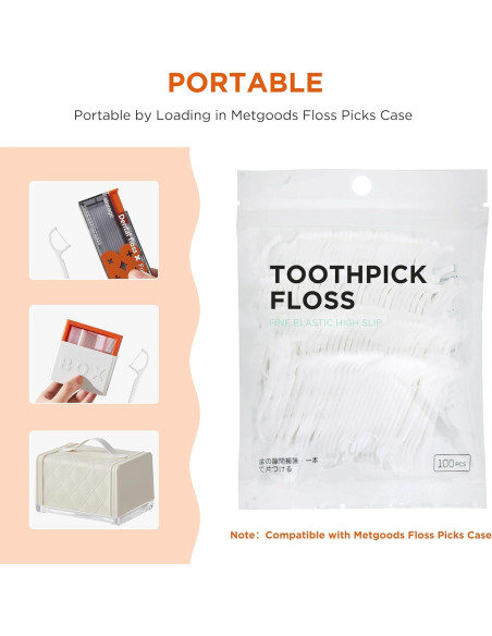 600 Palillos Dentales Profesionales TUFFLOSS - Cuidado Dental 600 Palillos Dentales Profesionales TUFFLOSS - Cuidado Dental