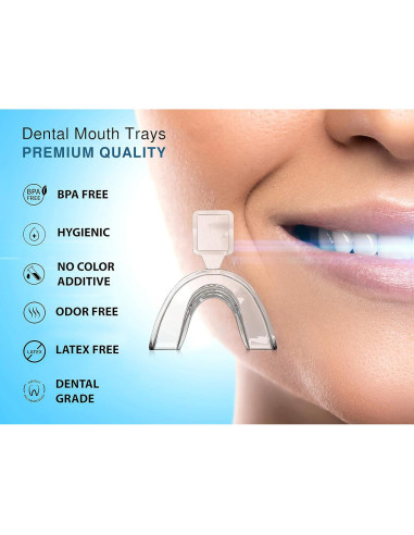 Bandejas de Blanqueamiento Dental NovaWhite - 4 Moldables