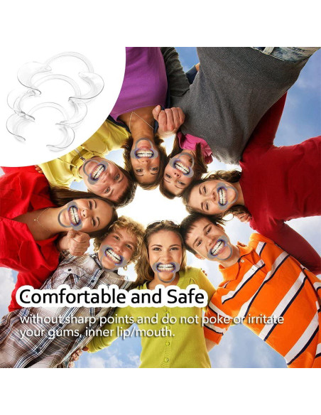 Retractor Dental de Mejilla LabAider, Paquete de 9 Autoclavable