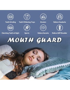 Protector Bucal Moldable para Niños Mictaning - Paquete de 8 2