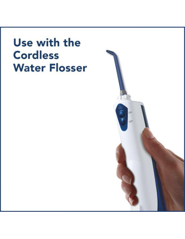 Consejos de Reemplazo Waterpik JT-360E para Irrigador WP-360, 2 Unidades
