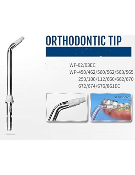 Consejos de Reemplazo Waterpik LEZHISNUG - 9 Piezas + Estuche