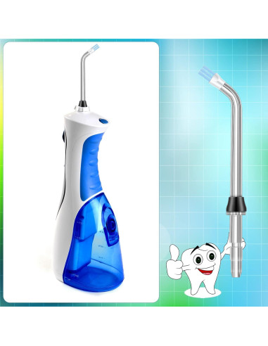 8 Puntas de Reemplazo Nuanchu para Flosser Dental de Agua