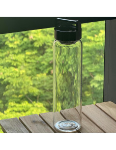 Botella de Agua de Vidrio 0.95L Aecotea con Infusor 2