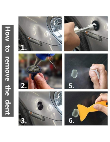 Extractor de Abolladuras Manelord AE-01 con Martillo T