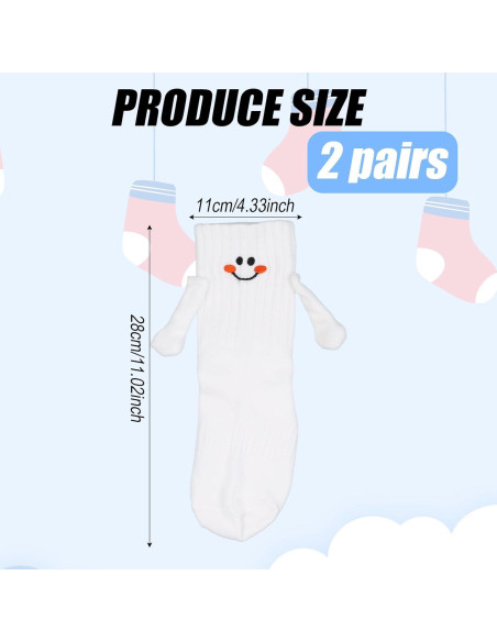 Calcetines Magnéticos XIHIRCD para Niños 2 Pares Divertidos