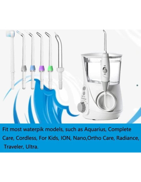 Consejos de Reemplazo Carepik para Waterpik - Paquete de 6