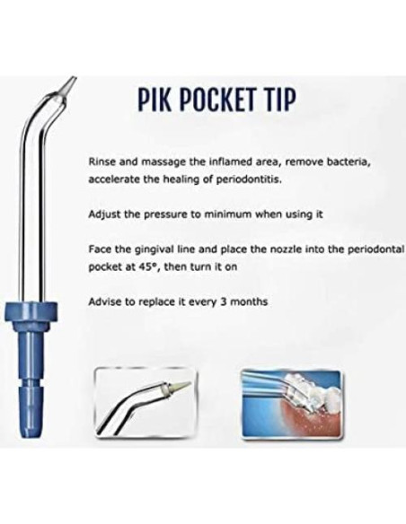 Consejos de Reemplazo Carepik para Waterpik - Paquete de 6