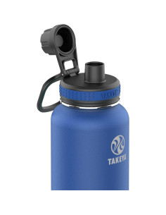 Botella de Agua Aislada Takeya Originals 1.18L Azul Marino 2