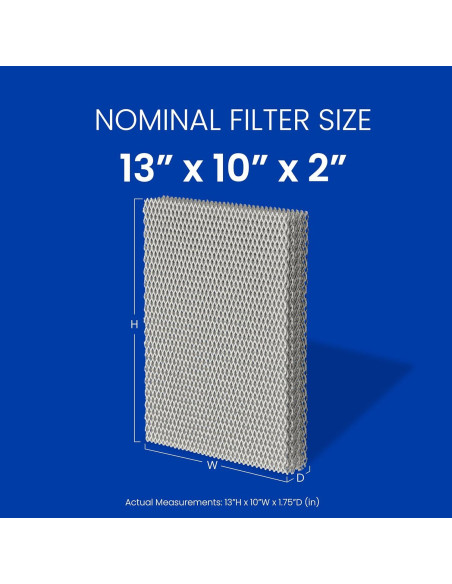 Filtro de Panel de Agua Humidificador AprilAire 35 - 25.4x33 cm