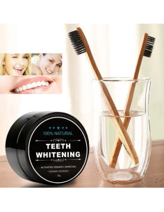 Paquete de 2 Polvos Blanqueadores de Dientes YALFEN 30g 2