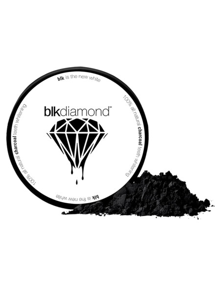 Polvo Blanqueador Dental de Carbón Activado Blkdiamond 59g