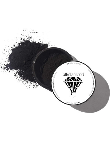 Polvo Blanqueador Dental de Carbón Activado Blkdiamond 59g