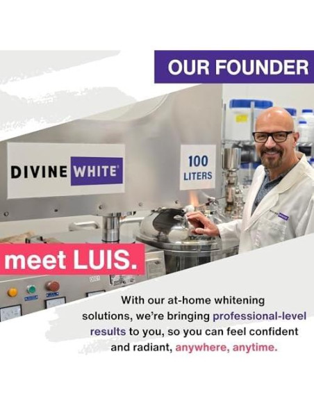 Polvo Blanqueador Dental Carbón Blanco Divine White 30g