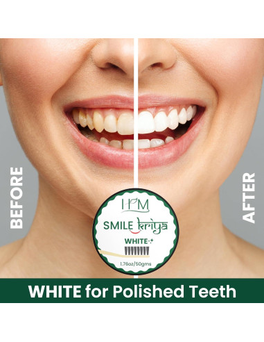 Duo de Polvo de Dientes Ayurvédico Smile Kriya 100g