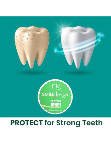 Duo de Polvo de Dientes Ayurvédico Smile Kriya 100g