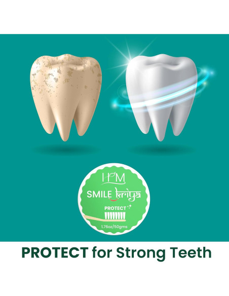 Duo de Polvo de Dientes Ayurvédico Smile Kriya 100g