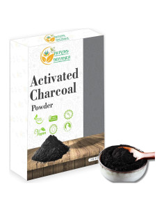 Polvo de Carbón Activado 100% Grado Alimenticio 99.22 g