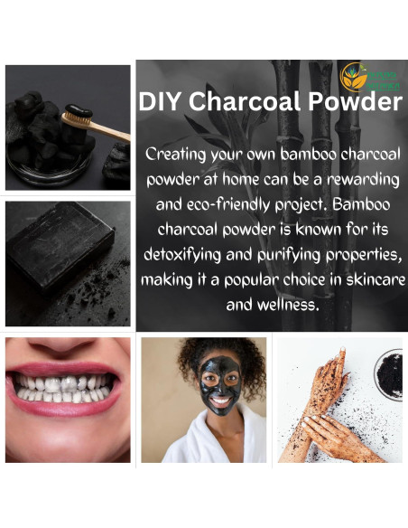 Polvo de Carbón Activado 100% Grado Alimenticio 99.22 g