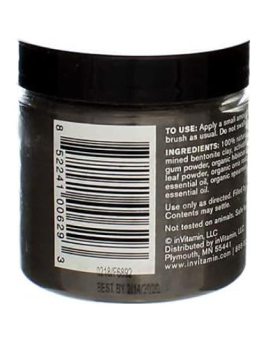 Polvo Dental Blanqueador beMndful 77g Carbón Activado Menta