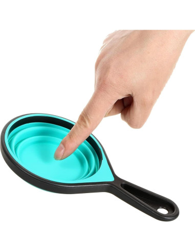 Juego de 8 Tazas y Cucharas Medidoras Silicona VUFVOID