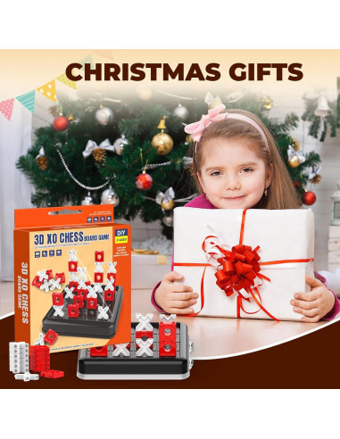 Juego de Mesa 3D Tres en Raya Epstur - Viaje y Diversión