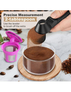 Cucharón con embudo Lov Sprout para café K reutilizables 30ml 2