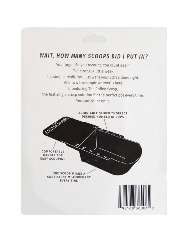Cuchara de Café Ajustable ScoopLogic 4 a 12 Tazas