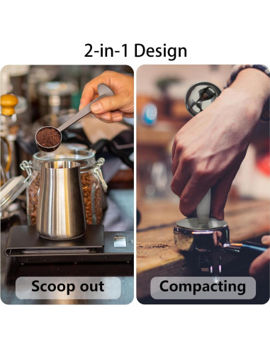 Cucharón 2-en-1 SPNKMJUJ Acero Inoxidable 304 15ml