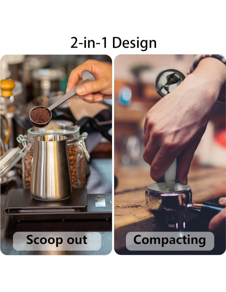 Cucharón 2-en-1 SPNKMJUJ Acero Inoxidable 304 15ml