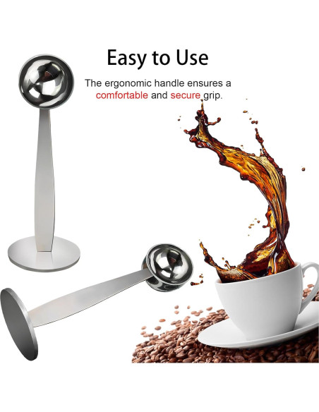 Cucharón 2-en-1 SPNKMJUJ Acero Inoxidable 304 15ml