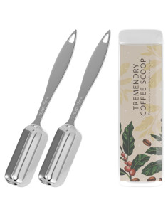 Cucharas Medidoras de Acero Inoxidable TREMENDRY 2PCS 15ml