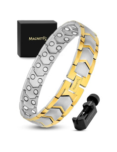 Pulsera Magnética MagnetRX de Acero Inoxidable Ajustable