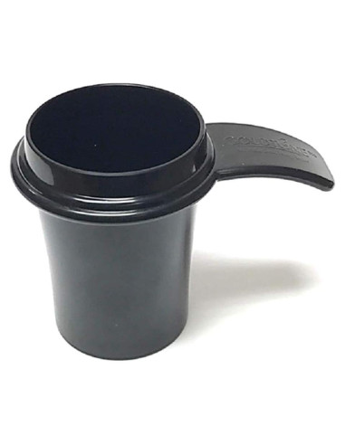 Cucharada y Prensador Reutilizable GoldTone 2-en-1 para Café