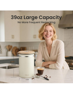 Contenedor de Café Veken 39oz Acero Inoxidable Hermético 2