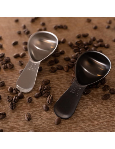 Cucharada de Café Planetary Design 30 ml Acero Inoxidable Negro
